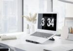 Foldable Aluminum Laptop Stand - Portable Ergonomic Riser for Laptops up to 13" - Image 4