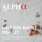 Disposable Chafing Dish Buffet Set with Fuel - 3 Pack Food Warmers for Parties & Catering - Image 2