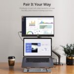 15.6" Portable Monitor - 1080P FHD USB-C HDMI Gaming Display with Speakers & Smart Cover - Image 4