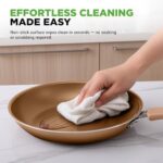 Nutrichef 20-Piece Nonstick Cookware Set - Professional Pots and Pans with Cool-Touch Handles - Image 5