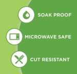 Everyday Paper Plates 8.62 inch 200 Count - Reliable, Microwave-Safe Disposable - Image 3