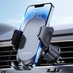 Miracase Car Phone Holder - Air Vent Mount with Metal Hook Clip for iPhone & Android