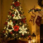 Christmas Window Lights 3-Pack with Timer - LED Snowflake Tree Bell Decorations - Image 3