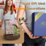 Lazy Susan 9 Inch - Premium Oak Wood Turntable for Kitchen Cabinet Organization - Image 5