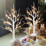 2FT Birch Tree LED Lights - Christmas Decoration (2 Pack) - Image 8