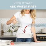 Disposable Chafing Dish Buffet Set with Fuel - 3 Pack Food Warmers for Parties & Catering - Image 4