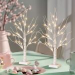 2FT Birch Tree LED Lights - Christmas Decoration (2 Pack) - Image 6