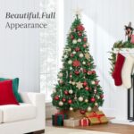 6ft Artificial Christmas Tree - Premium Hinged Unlit Pine with Dense Branches & Easy Assembly - Image 3