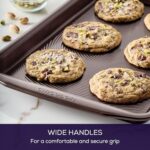 Circulon Nonstick Bakeware Set 2-Piece Cookie Sheets (9x13, 10x15) - Chocolate Brown - Image 5