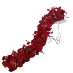 2M Artificial Flower Strip Wedding Arch Floral Arrangement Table Runner Party Backdrop Stage Sofa Salon Deco Prop Window Display - Image 6