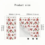 Christmas Kitchen Paper Towels - 3 Ply Disposable Cleaning Rolls Strong Absorbent - Image 6