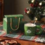 Christmas Creative Ceramic Tableware Holiday Gifts Dishes and Plates Sets Cutlery Set Dinner Set Plates and Dishes K5R6N9 - Image 6