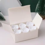 LED Christmas Candles Set of 6 - Flameless Santa Snowman Holiday Decor - Image 3