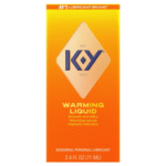 K-Y Warming Personal Lubricant - 2.4 oz Intimate Lube for Couples
