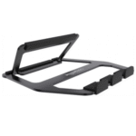 Foldable Aluminum Laptop Stand - Portable Ergonomic Riser for Laptops up to 13" - Image 3