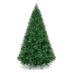 6ft Artificial Christmas Tree - Premium Hinged Unlit Pine with Dense Branches & Easy Assembly