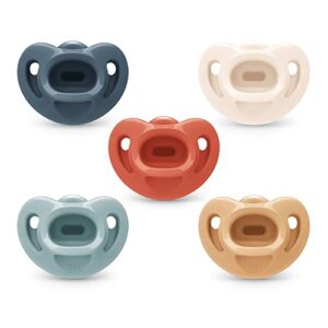NUK Comfy baby pacifier silicone orthodontic design for newborns 0-6 months