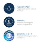 CeraVe Baby Wash and Shampoo Tear Free - 8 oz Gentle Hypoallergenic Bath for Sensitive Skin - Image 5