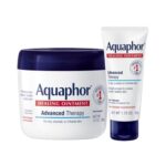 Aquaphor Healing Ointment jar and tube set for dry skin relief