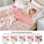 Codi Twin Comforter 3-Piece Set Pink Gold Girls Bedding - Image 5