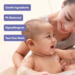 Aveeno Baby Bathtime Solutions Mommy & Me Gift Set, 4pc Oat Baby Bath Essentials & Stress Relief Body Wash for Mom - Image 4