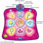 Kids Dance Mat PVC Plastic Playset – Indoor Active Play - Image 3